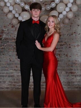 Red Jessica Angel Formal Dress